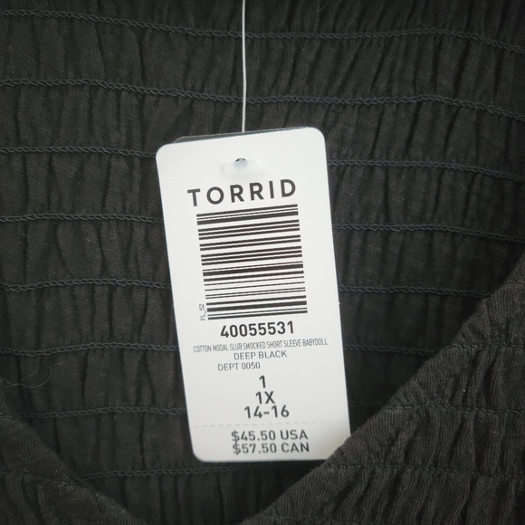 Cute black top - Picture 3 of 3